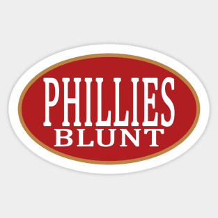 Philly Blunt Sticker